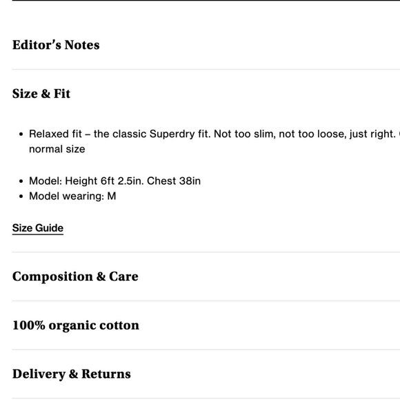 Superdry | 100% Organic Cotton Mens Graphic T-Shirt - Rock Dark Grey - Picture 14 of 16